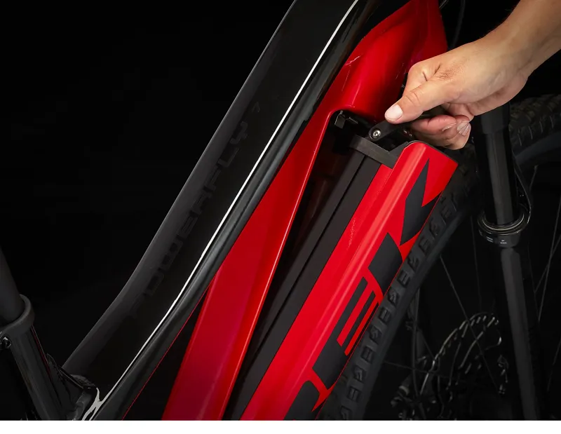 Trek Powerfly FS 7 Electric Mountain Bike Radioactive Red Size Medium-7